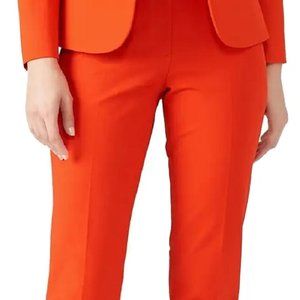 Theory Women's Classic Skinny Fire Opal Double Stretch Pants Size 12